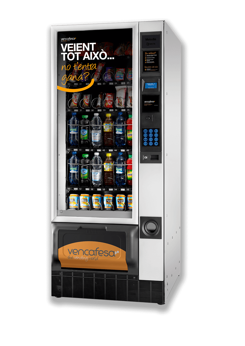 Máquinas vending de snacks